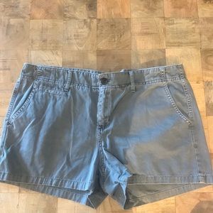 Merona gray woven shorts. 2” inseam. Only worn once.